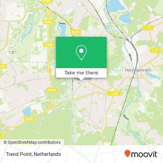 Trend Point, Einderstraat 11 6461 EM Kerkrade map