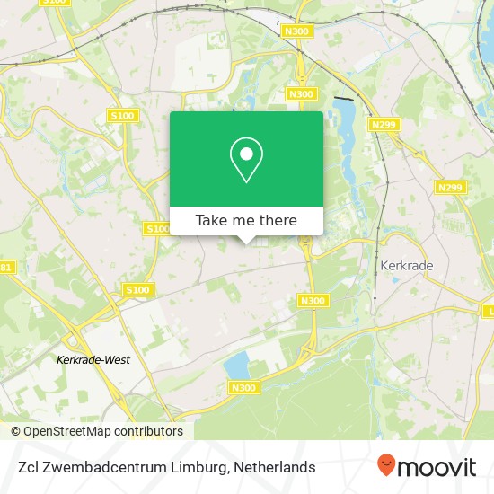 Zcl Zwembadcentrum Limburg map