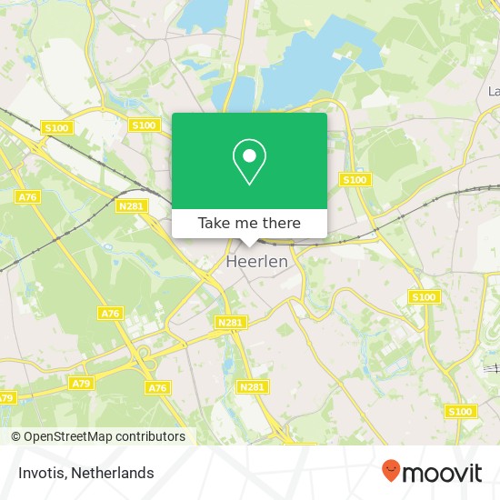 Invotis, Saroleastraat 6411 LS Heerlen map