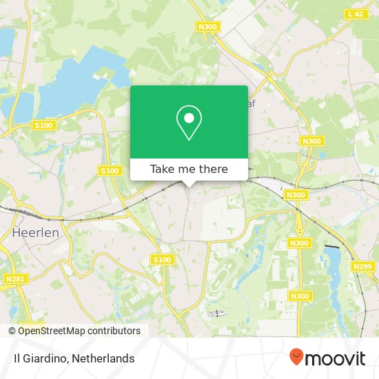 Il Giardino, Hoofdstraat 29 6372 CN Landgraaf Karte
