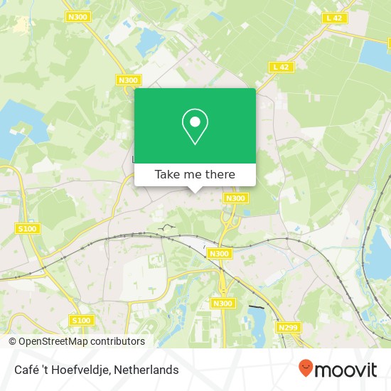 Café 't Hoefveldje map