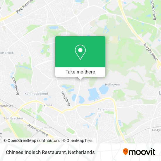 Chinees Indisch Restaurant map