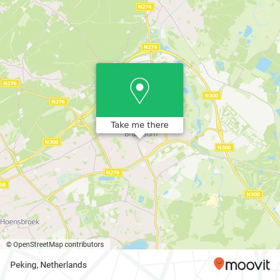 Peking, Rumpenerstraat 33 6443 CB Brunssum map