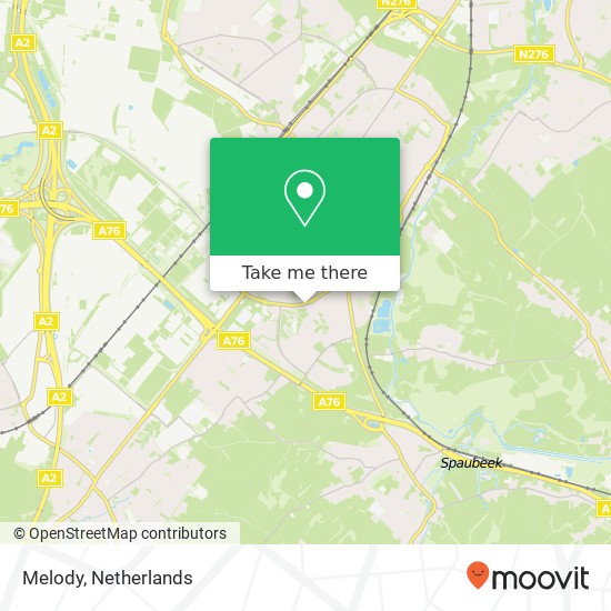 Melody, Zuidhof 8 6164 BA Sittard-Geleen Karte