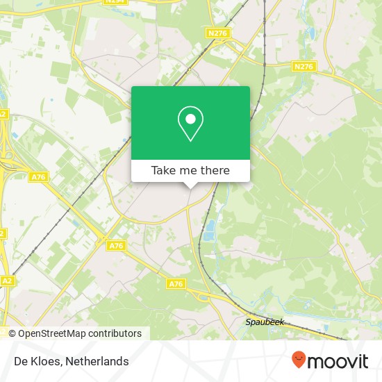 De Kloes, Kluis 42 6165 EN Sittard-Geleen Karte