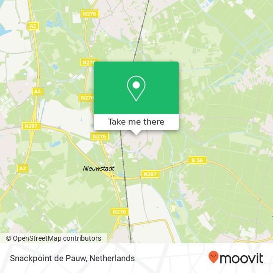 Snackpoint de Pauw, Haverterstraat 10 6118 CD Echt-Susteren map