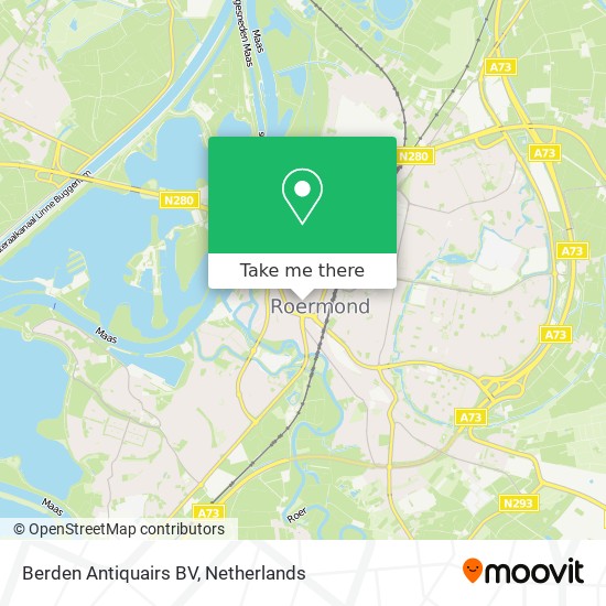 Berden Antiquairs BV map