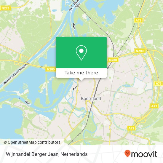 Wijnhandel Berger Jean map