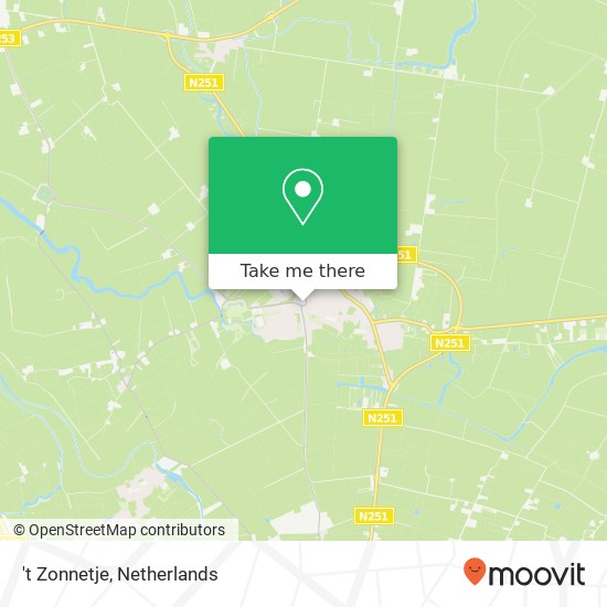 't Zonnetje, Kaai 31 4527 AE Sluis map