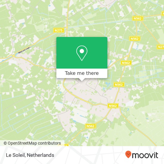 Le Soleil, Markt 67 5981 AP Panningen map