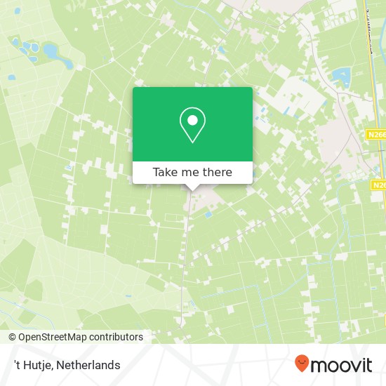 't Hutje map