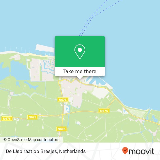 De IJspiraat op Bresjes map