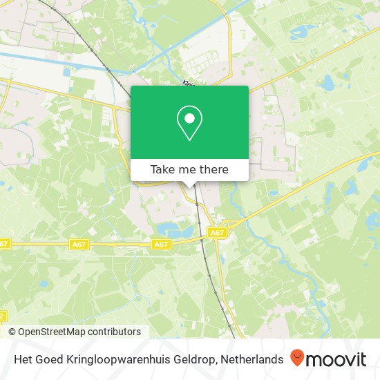 Het Goed Kringloopwarenhuis Geldrop, Emopad 23 5663 PA Geldrop Karte