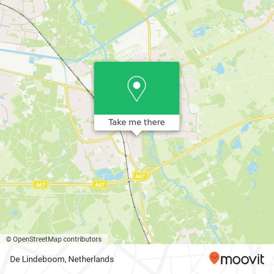 De Lindeboom, Beukelaar 28 5664 XC Geldrop-Mierlo Karte