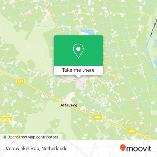 Verswinkel Bop, Hoofdstraat 57A 5757 AK Liessel map