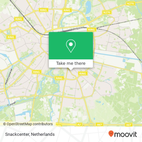 Snackcenter, Leenderweg 61 5614 HL Eindhoven Karte