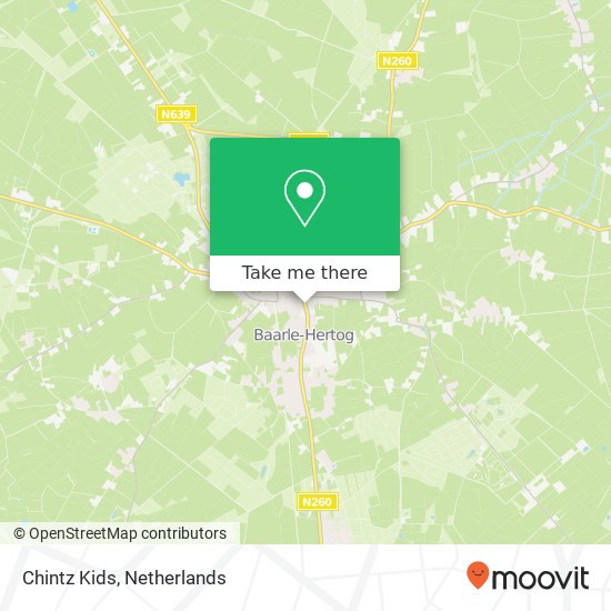Chintz Kids, Molenstraat 39 2387 Baarle-Hertog map