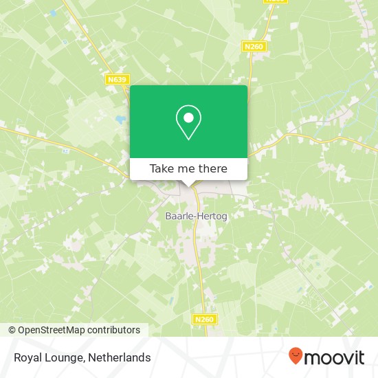 Royal Lounge map