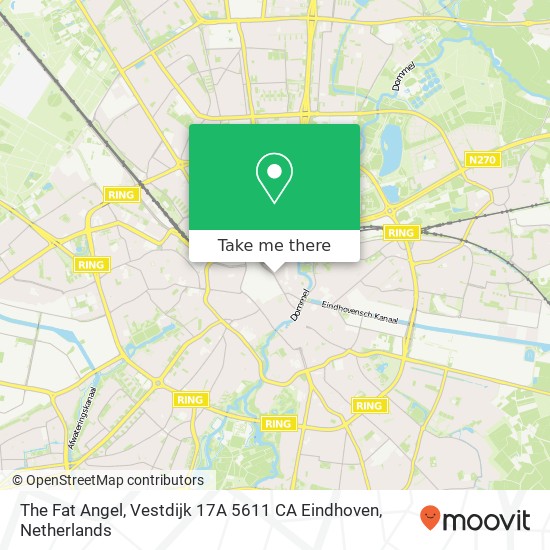 The Fat Angel, Vestdijk 17A 5611 CA Eindhoven map