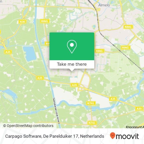Carpago Software, De Parelduiker 17 map