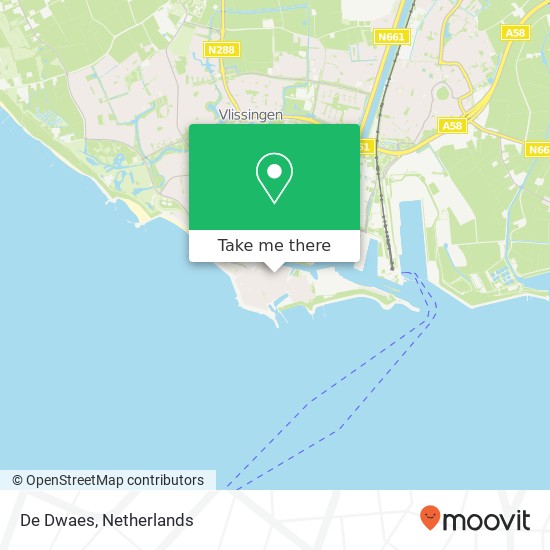 De Dwaes map