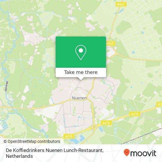 De Koffiedrinkers Nuenen Lunch-Restaurant, Berg 38 5671 CC Nuenen map