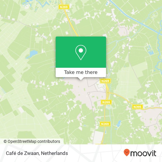 Café de Zwaan map