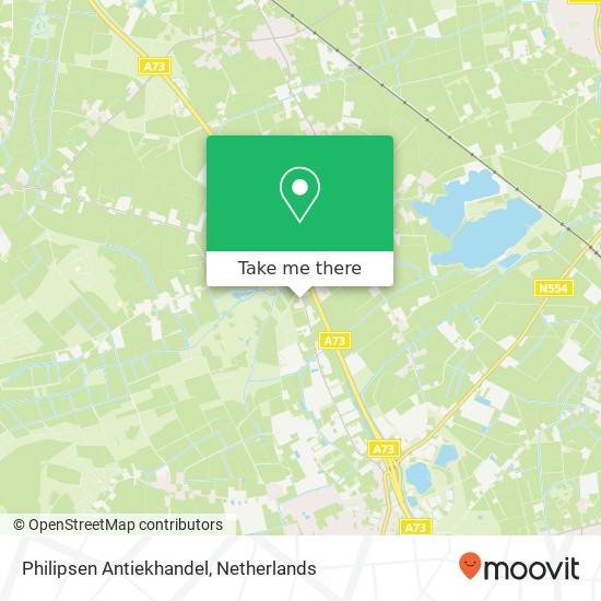 Philipsen Antiekhandel, Venrayseweg 155 5961 NS Horst map