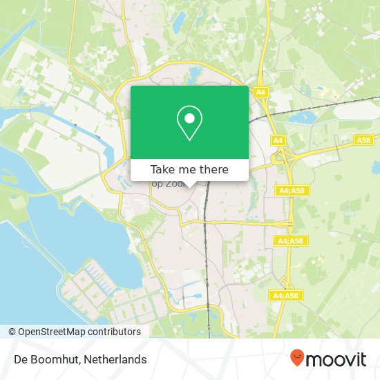 De Boomhut, Sint-Josephstraat 31 4611 MJ Bergen op Zoom map