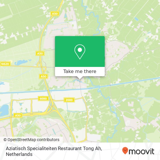 Aziatisch Specialiteiten Restaurant Tong Ah, Nieuwstraat 5691 AE Son map