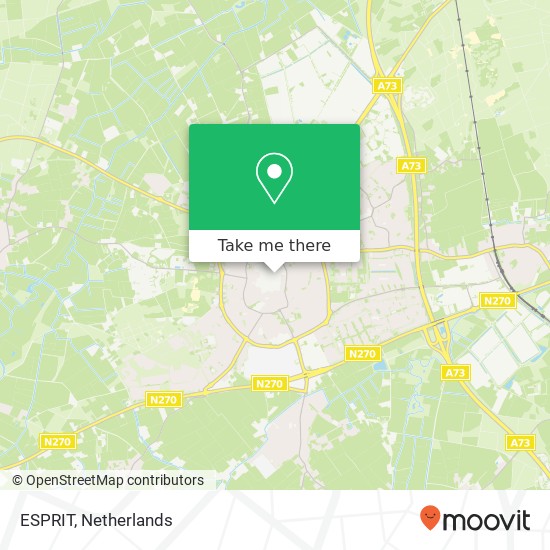 ESPRIT, Grotestraat 26 5801 BH Venray map