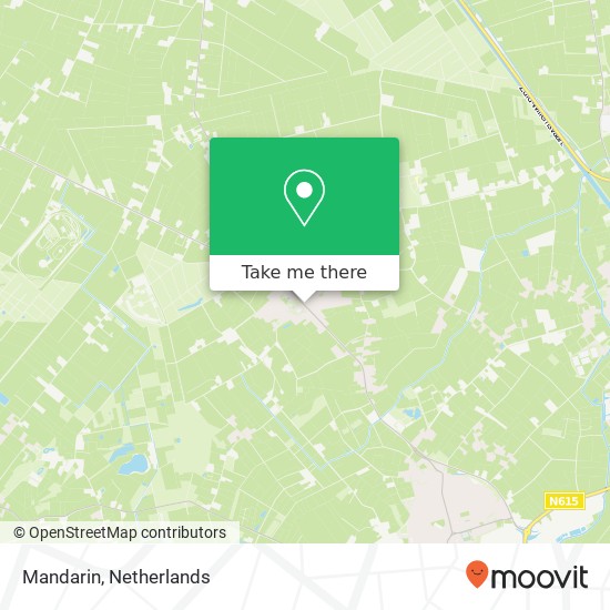 Mandarin, Mariastraat 22 5738 AJ Laarbeek Karte