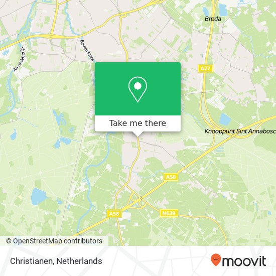 Christianen map