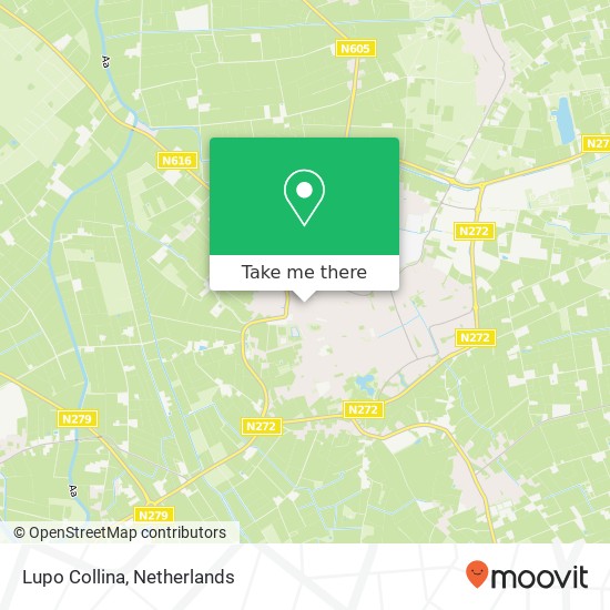 Lupo Collina, Commandeur 5 5421 LK Gemert map