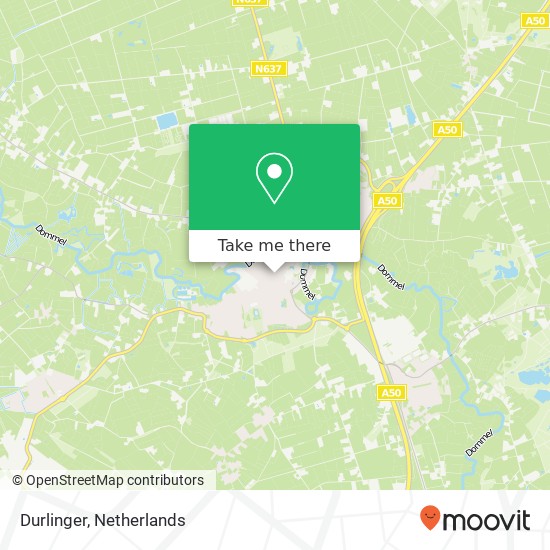 Durlinger, Heuvel 15 5492 AC Sint-Oedenrode map