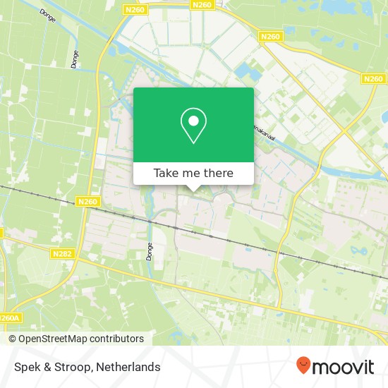 Spek & Stroop, Campenhoefdreef 13 5045 NZ Tilburg map