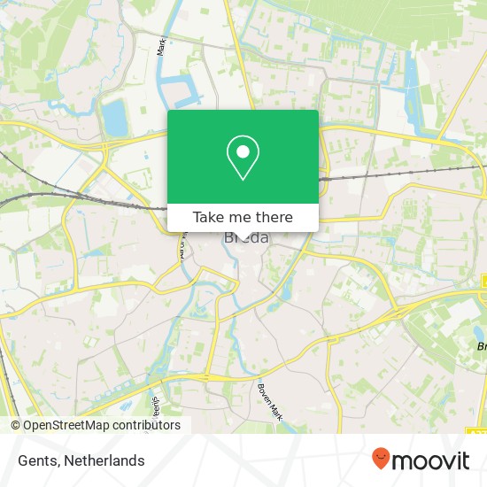 Gents, Karrestraat 1 4811 WT Breda map