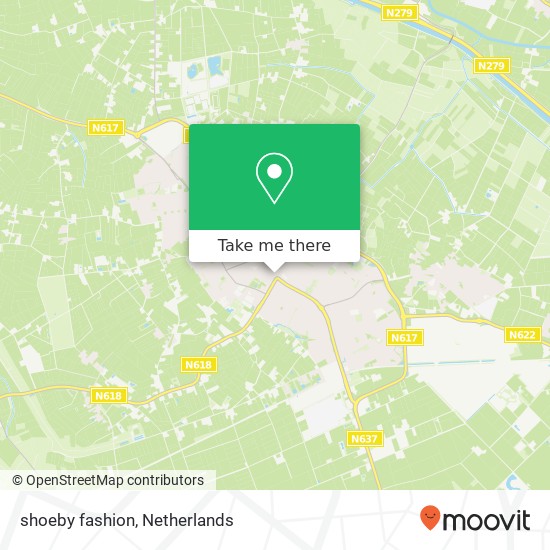 shoeby fashion, Hoofdstraat 146 5481 AJ Schijndel map