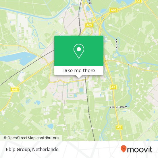 Eblp Group, Baarzenstraat 41 5262 GD Vught map
