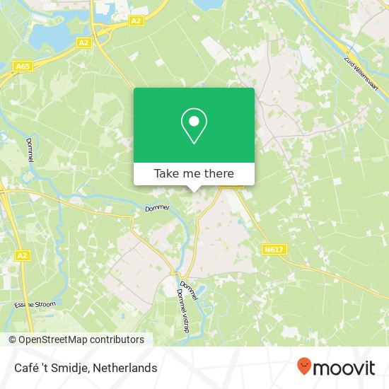 Café 't Smidje map