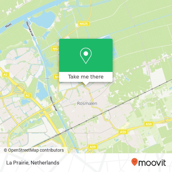La Prairie, Vlietdijk 1 5245 NE 's-Hertogenbosch Karte