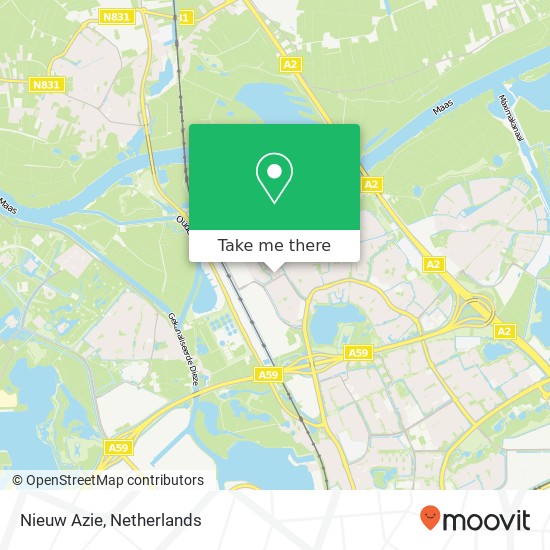 Nieuw Azie, Goulmy en Baarplein 82 5237 PW 's-Hertogenbosch map