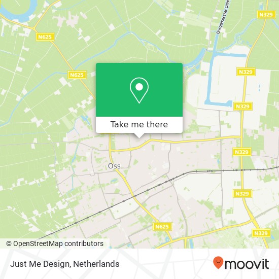 Just Me Design, Orseleindstraat 5346 SJ Oss map