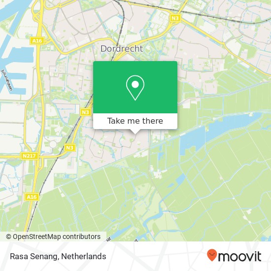 Rasa Senang, De Jagerweg 229 3328 AA Dordrecht map