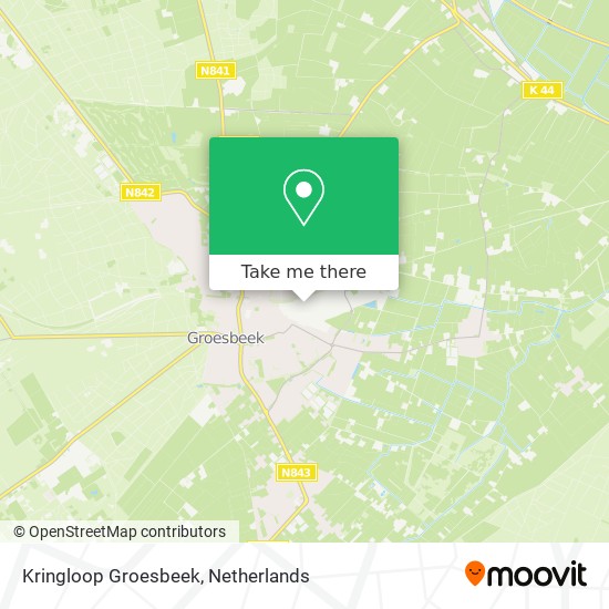 Kringloop Groesbeek Karte