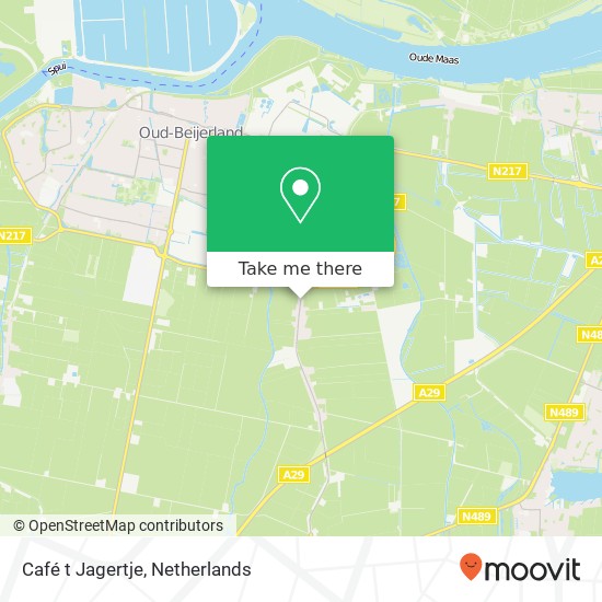 Café t Jagertje map