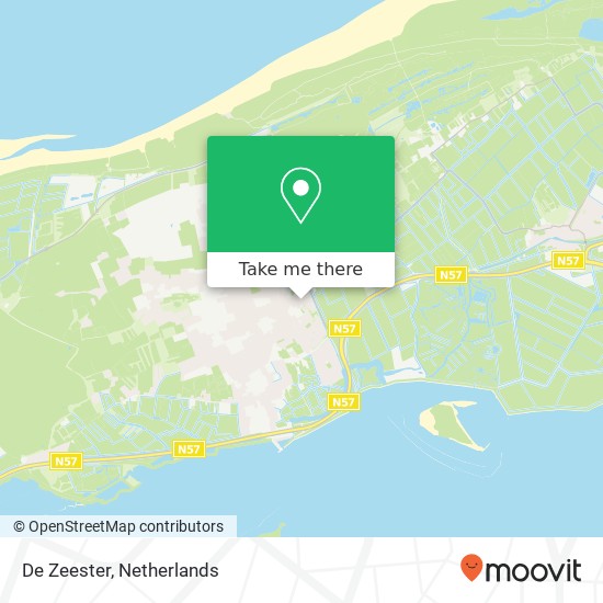 De Zeester, Schansweg 2 3253 VL Goeree-Overflakkee Karte