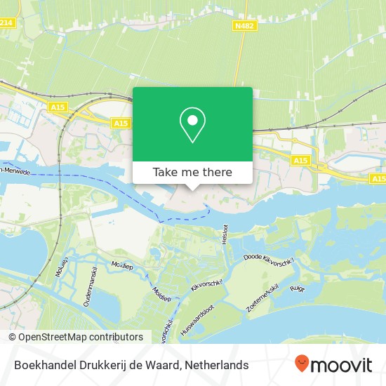 Boekhandel Drukkerij de Waard map