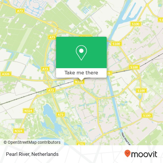 Pearl River, Zwanenveld 8407 6538 TL Nijmegen map