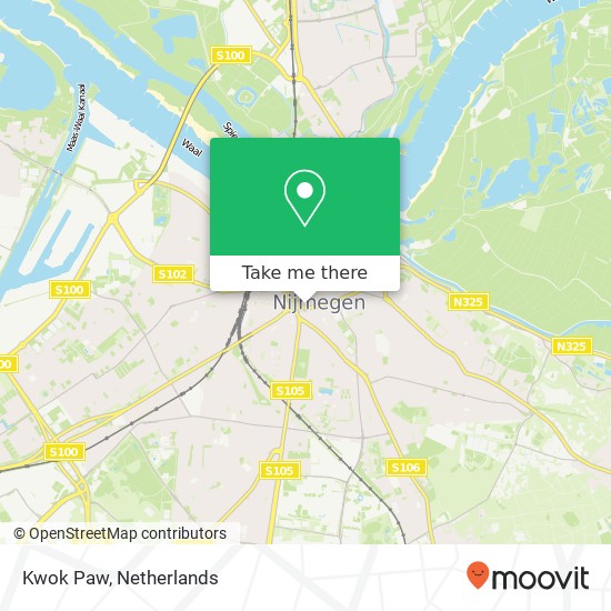 Kwok Paw, Oranjesingel 2 6511 NS Nijmegen map